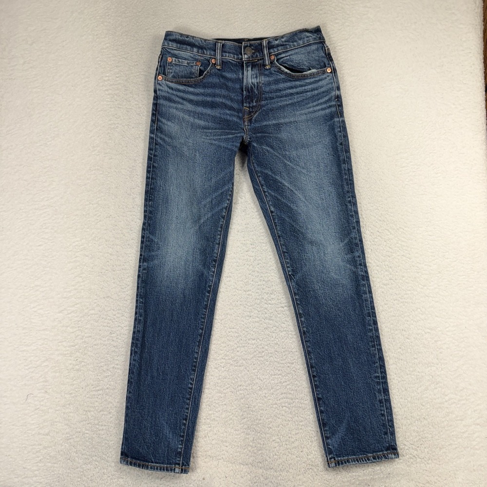 American Eagle Jeans Mens 28x30 Blue Athletic Flex (Measures 29x28) Med Wash